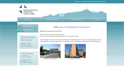 Desktop Screenshot of mvz-harz.de